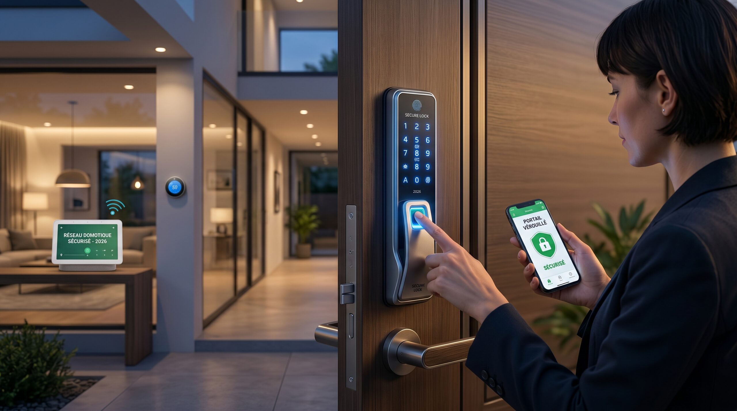 Serrure et Objets connectés : Sécuriser sa Domotique 2026