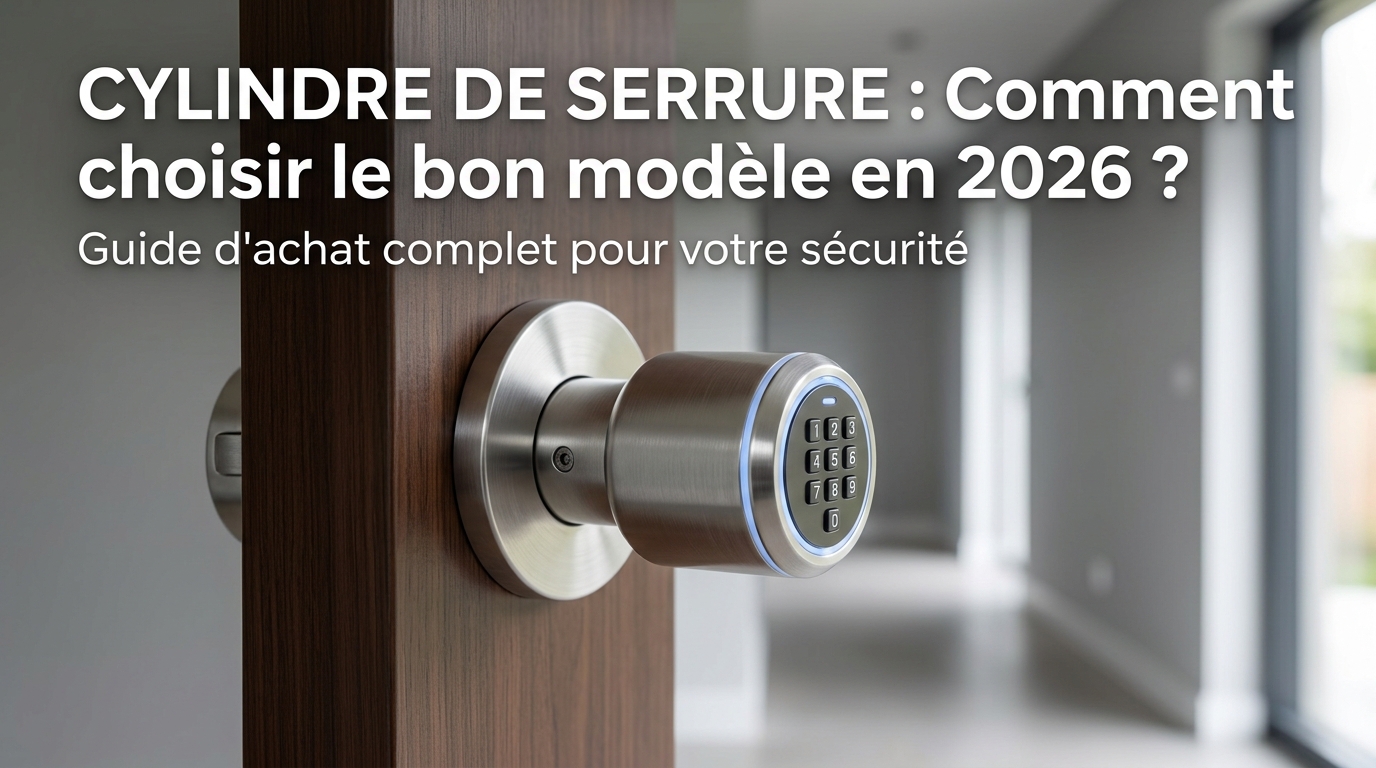Cylindre de serrure : Comment choisir le bon modèle en 2026 ?