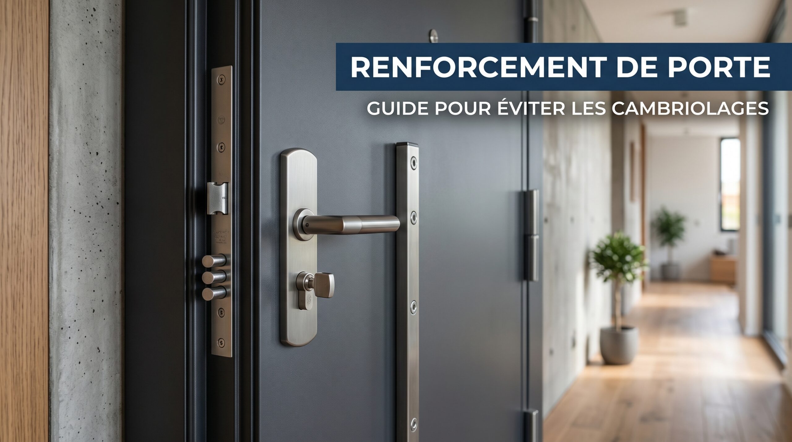 Renforcement de porte : Guide pour éviter les cambriolages