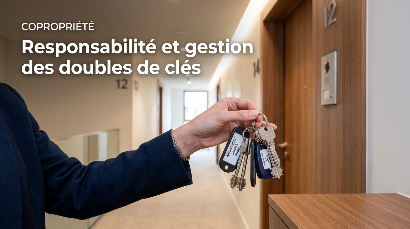 Copropriété : Responsabilité et gestion des doubles de clés