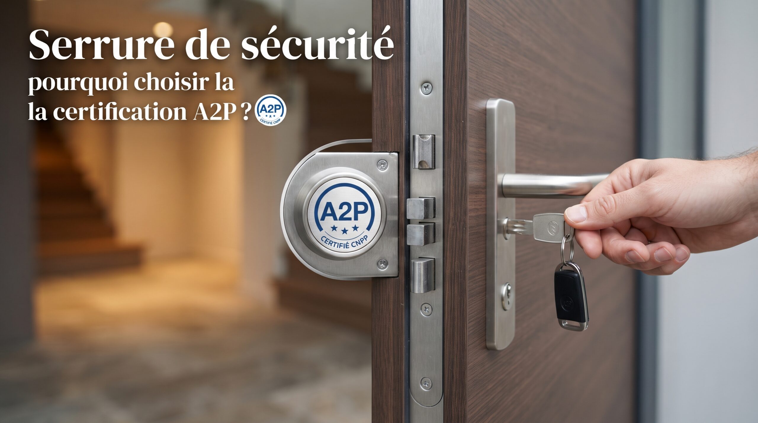Serrure de sécurité : pourquoi choisir la certification A2P ?
