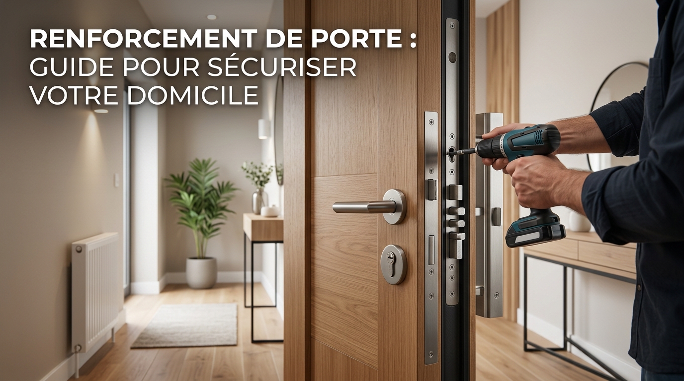 Renforcement de porte : Guide pour sécuriser votre domicile