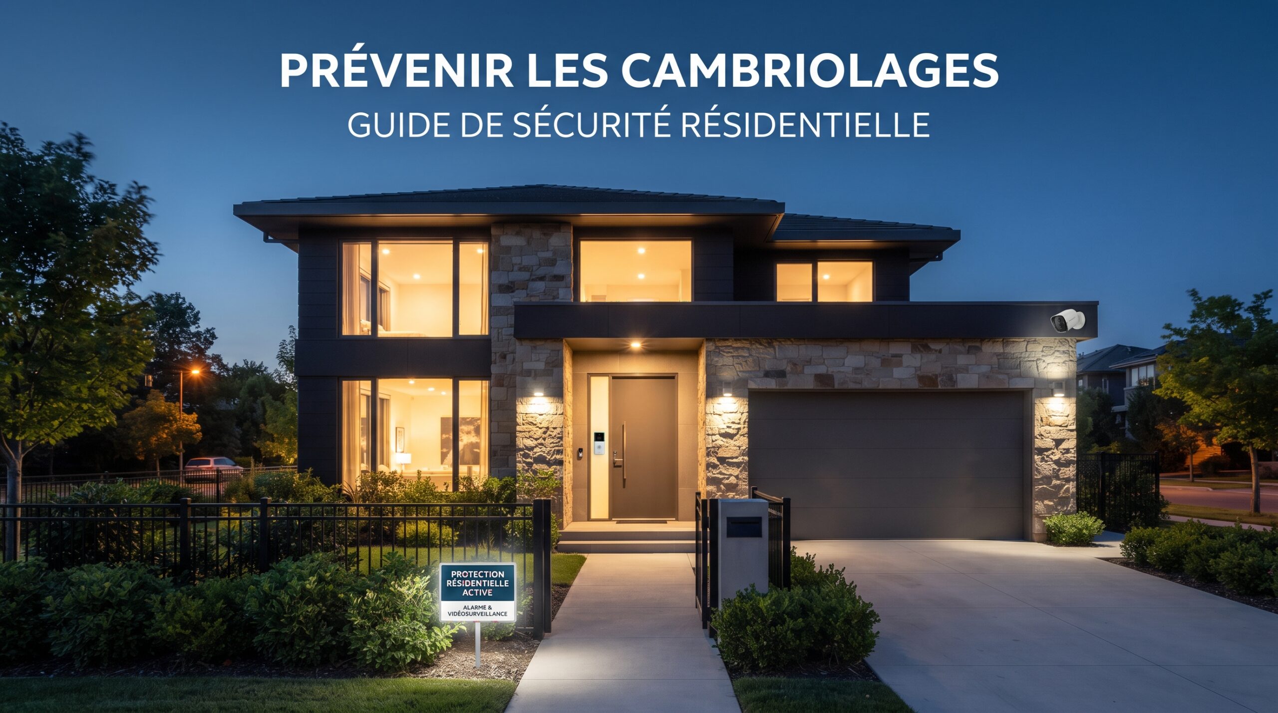 Prévenir les cambriolages : Guide de sécurité résidentielle