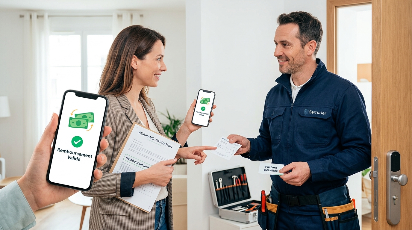 Assurance et Serrurier : Comment bien se faire rembourser ?