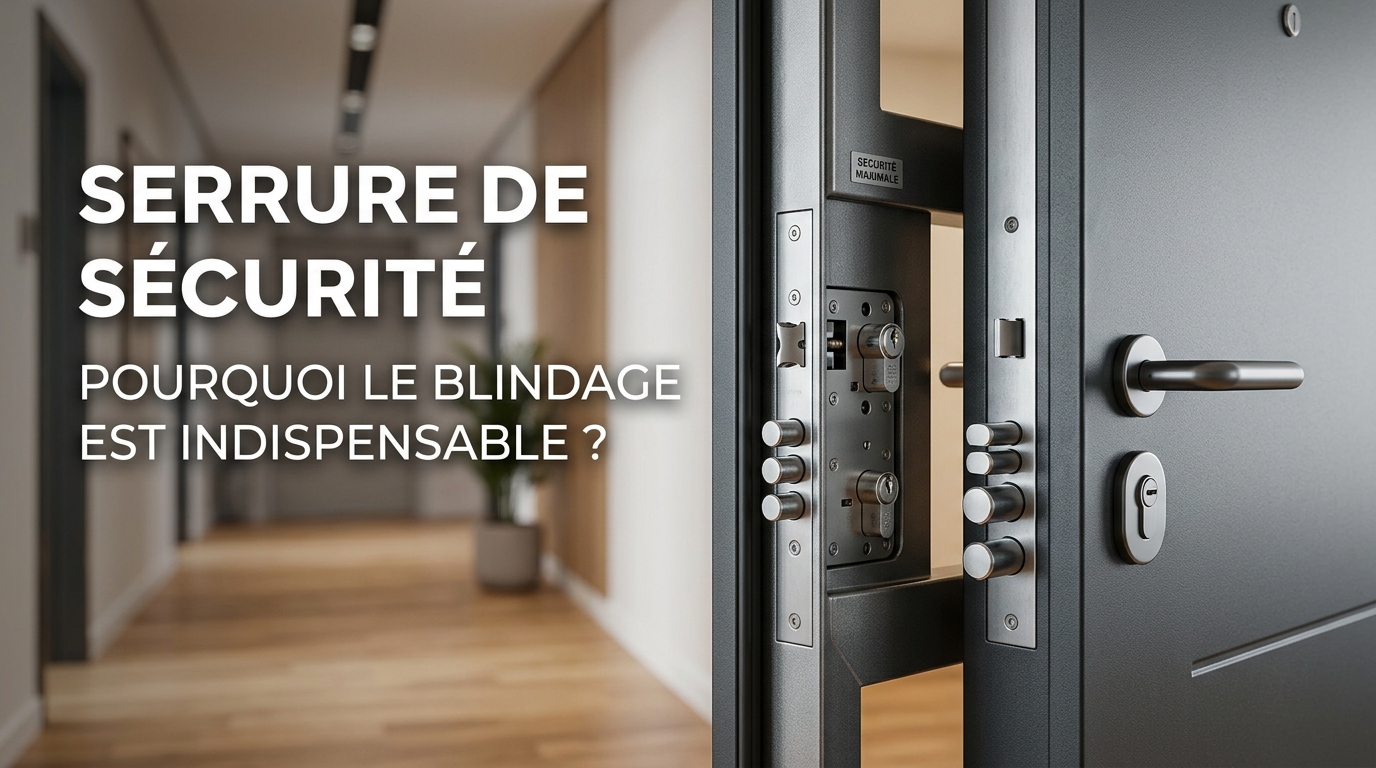 Serrure de sécurité : Pourquoi le blindage est indispensable ?