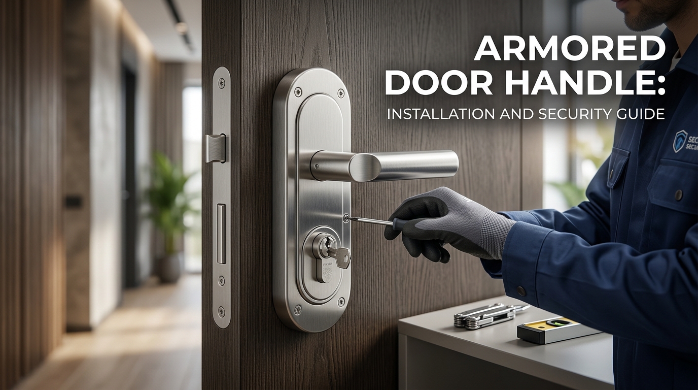 Poignée de porte blindée : Guide d’installation et sécurité