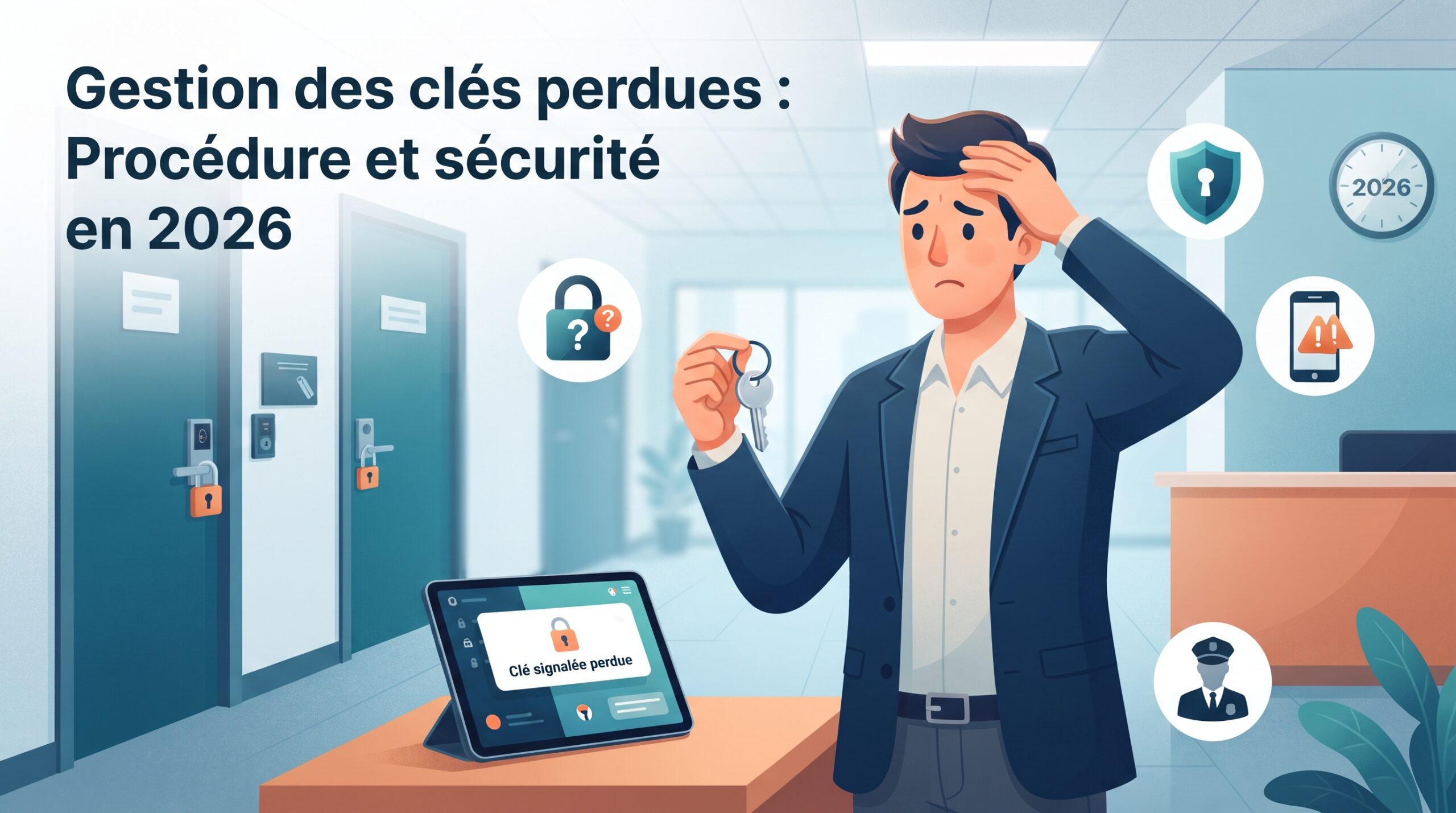 Gestion des clés perdues : Procédure et sécurité en 2026